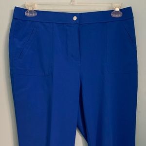 Weekends by Chico’s blue crop pants Sz 1.5